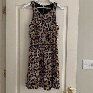 Bianca Nyguard Leopard Print Dress